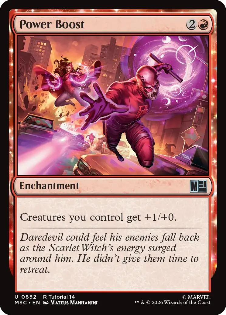 Power Boost (0852) (852) (Commander: Marvel Super Heroes)