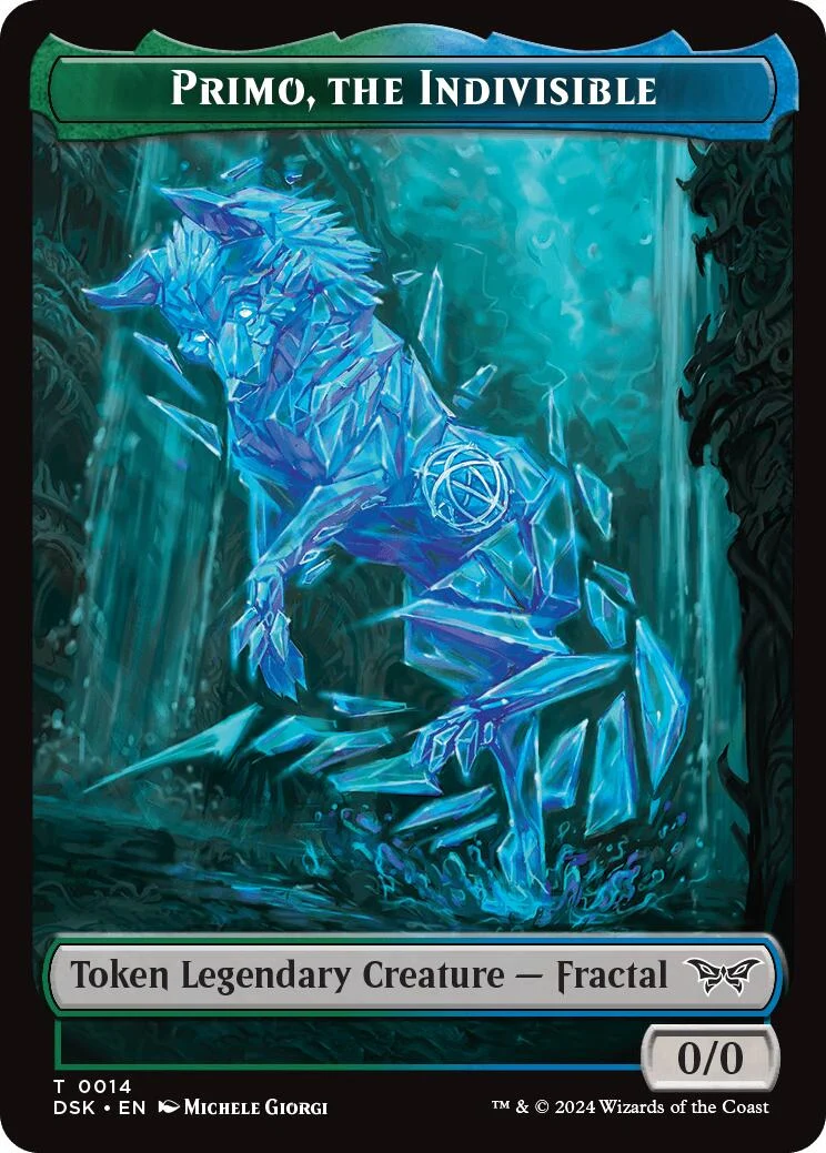 Primo, the Indivisible // Manifest Double-Sided Token (14 // 18)