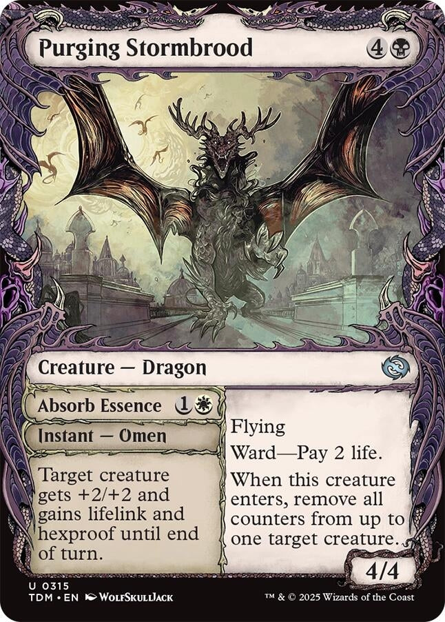 Purging Stormbrood (Showcase) (315) (Tarkir: Dragonstorm)