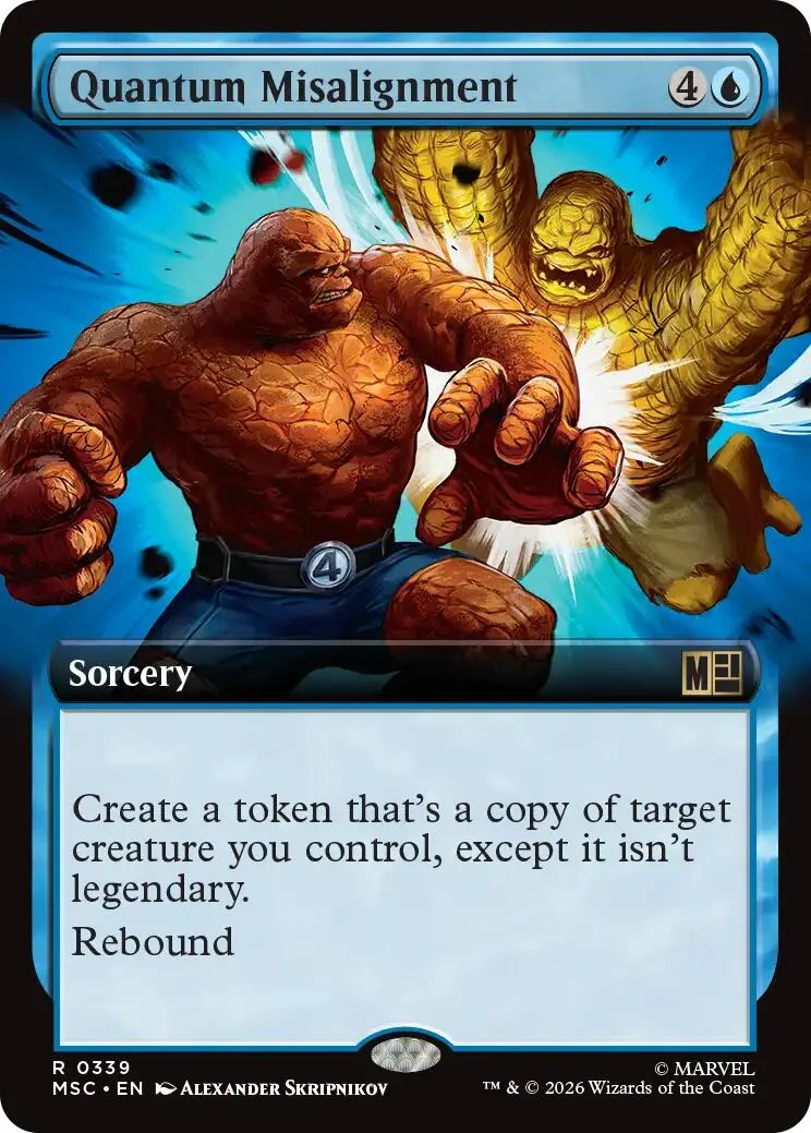 Quantum Misalignment (Extended Art) (339) (Commander: Marvel Super Heroes)