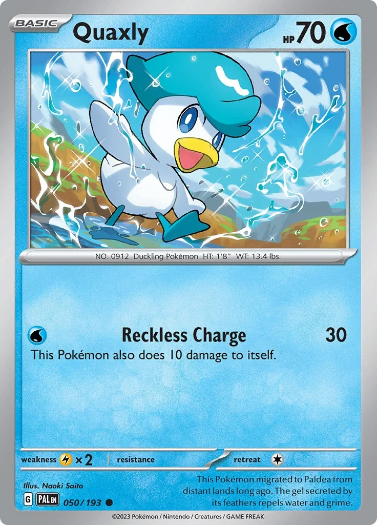 Quaxly (050/193) (SV02: Paldea Evolved)