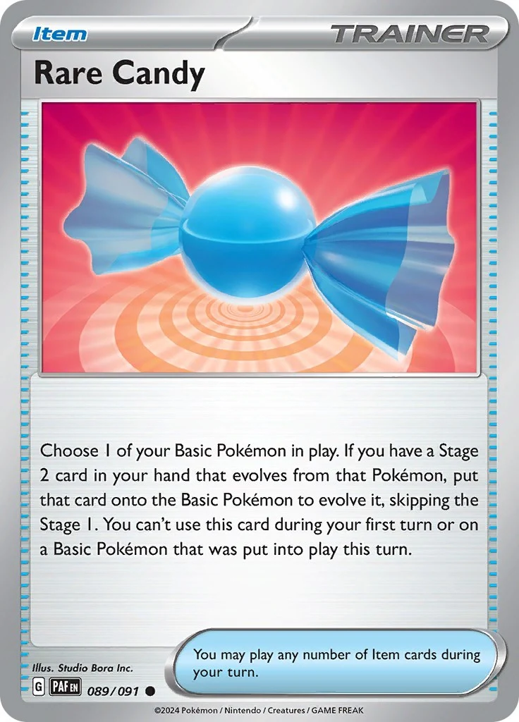 Rare Candy (089/091) (SV: Paldean Fates)