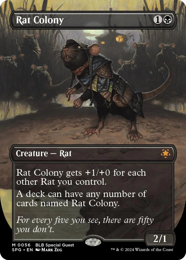 Rat Colony (Borderless) (56) (Special Guests)