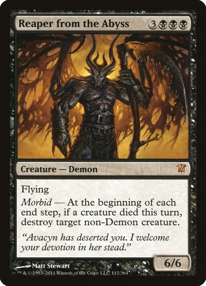 Reaper from the Abyss (112) (Innistrad) (ISD)