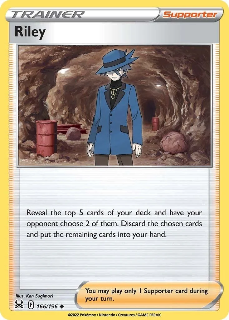 Riley (166/196) (SWSH11: Lost Origin)