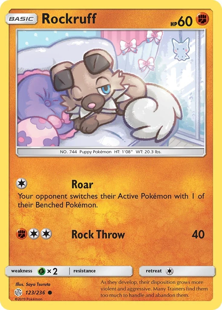 Rockruff (123/236) (SM - Cosmic Eclipse)
