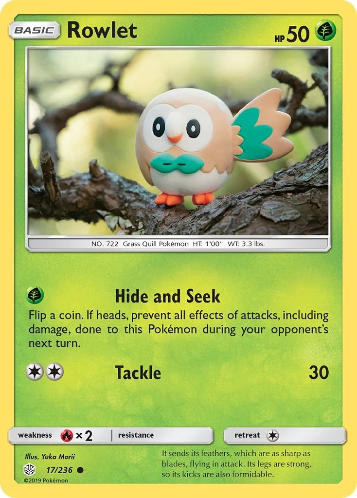 Rowlet (17/236) (SM - Cosmic Eclipse)