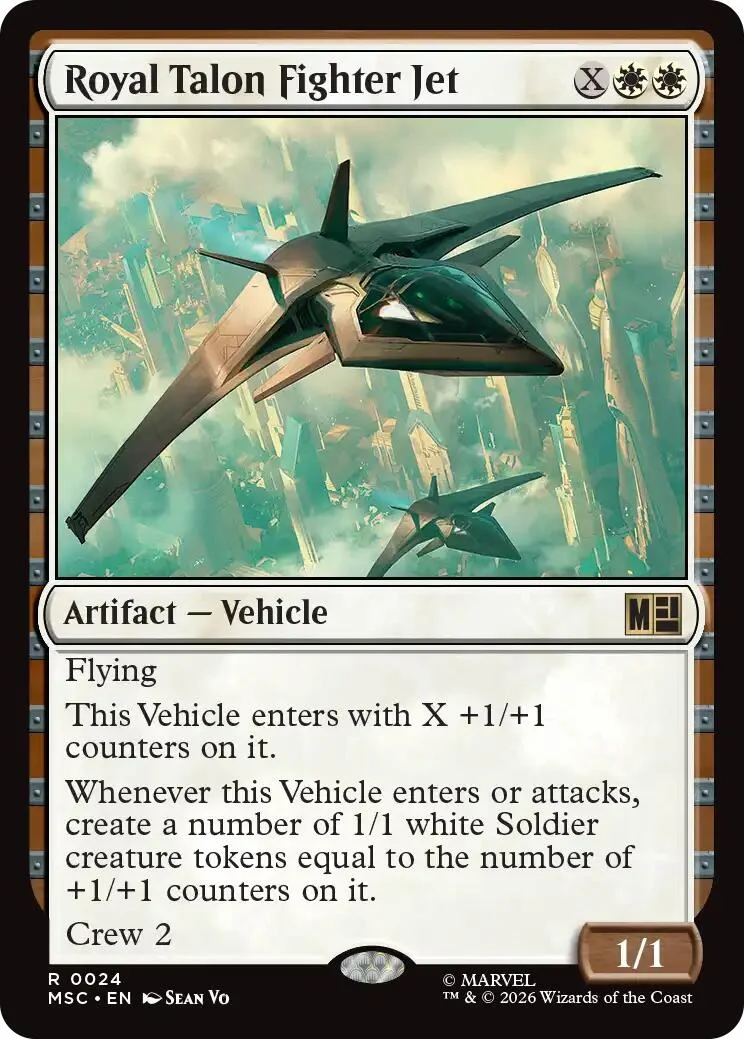 Royal Talon Fighter Jet (24) (Commander: Marvel Super Heroes)