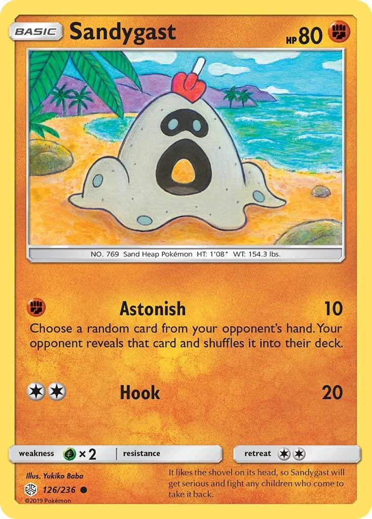 Sandygast (126/236) (SM - Cosmic Eclipse)