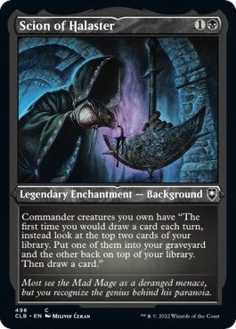Scion of Halaster (Foil Etched) (498)