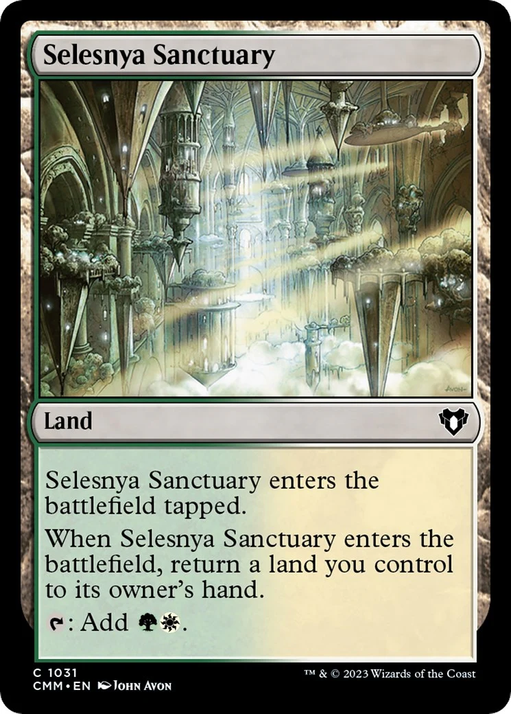 Selesnya Sanctuary (1031) (Commander Masters)