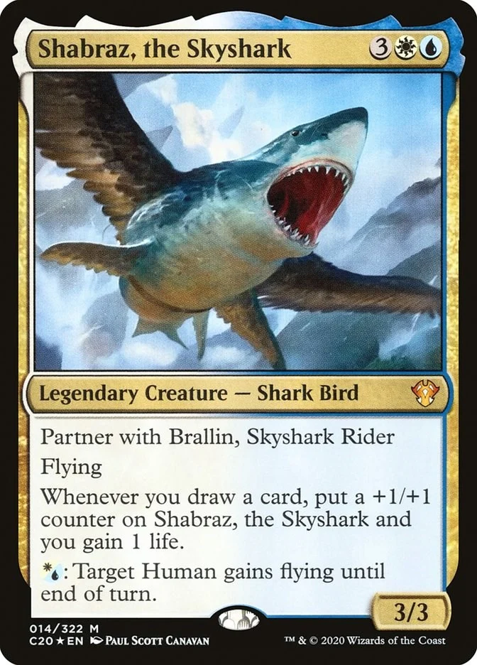 Shabraz, the Skyshark (14) (Commander 2020) (C20)