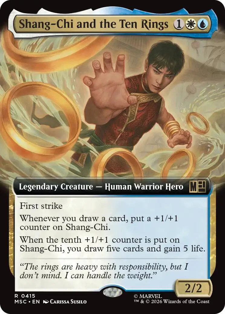 Shang-Chi and the Ten Rings (Extended Art) (415) (Commander: Marvel Super Heroes)