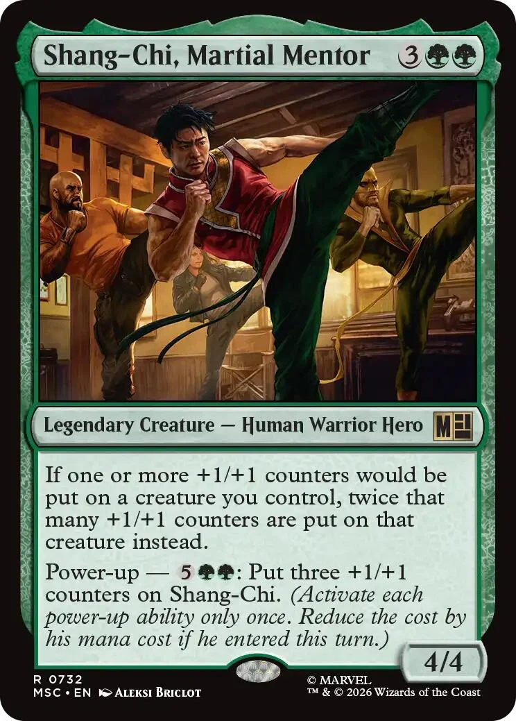 Shang-Chi, Martial Mentor (732) (Commander: Marvel Super Heroes)