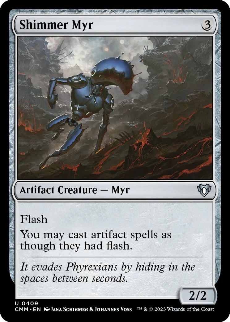 Shimmer Myr (409) (Commander Masters)