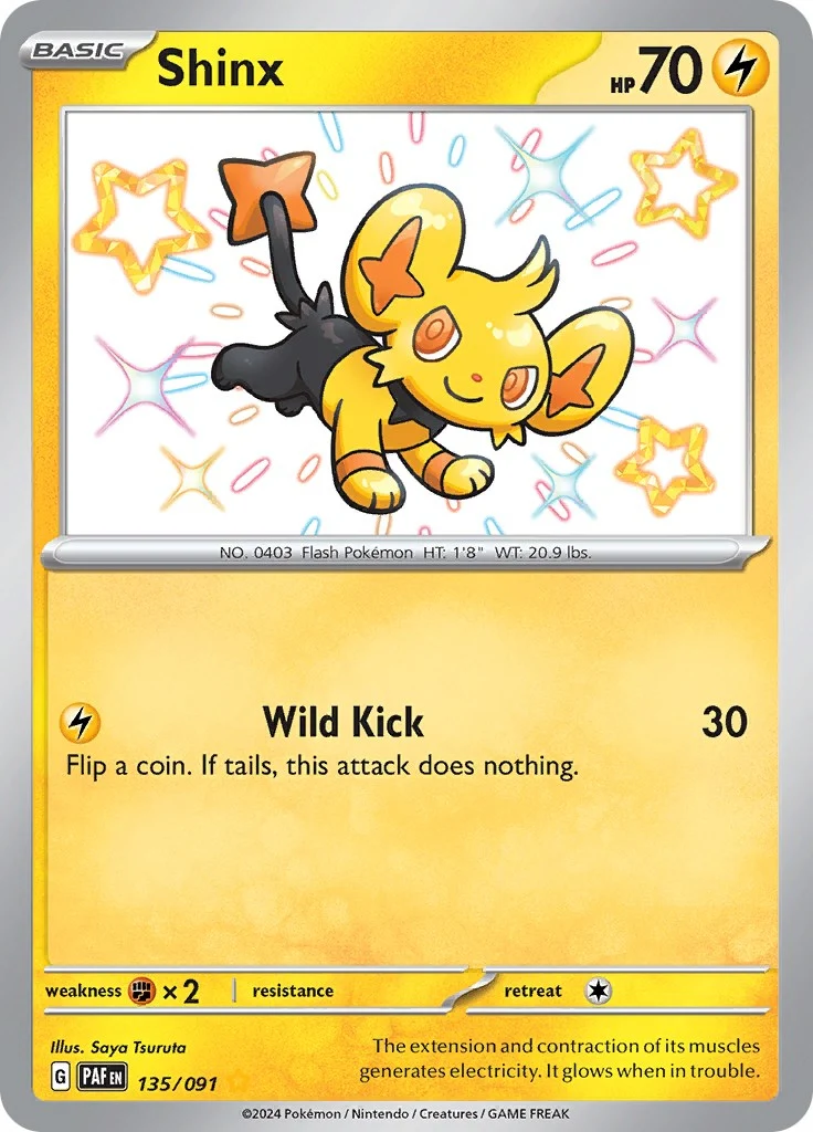 Shinx (135/091) (SV: Paldean Fates)