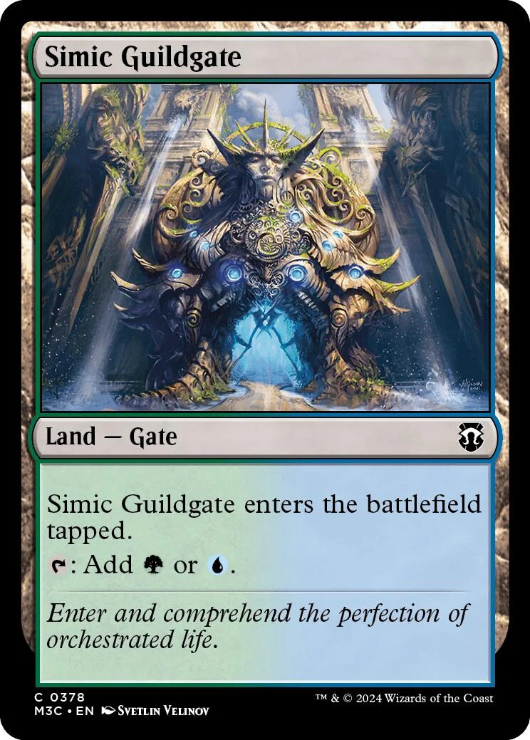 Simic Guildgate (Ripple Foil) (378)
