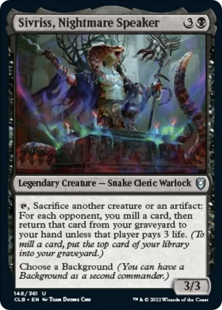 Sivriss, Nightmare Speaker (148)