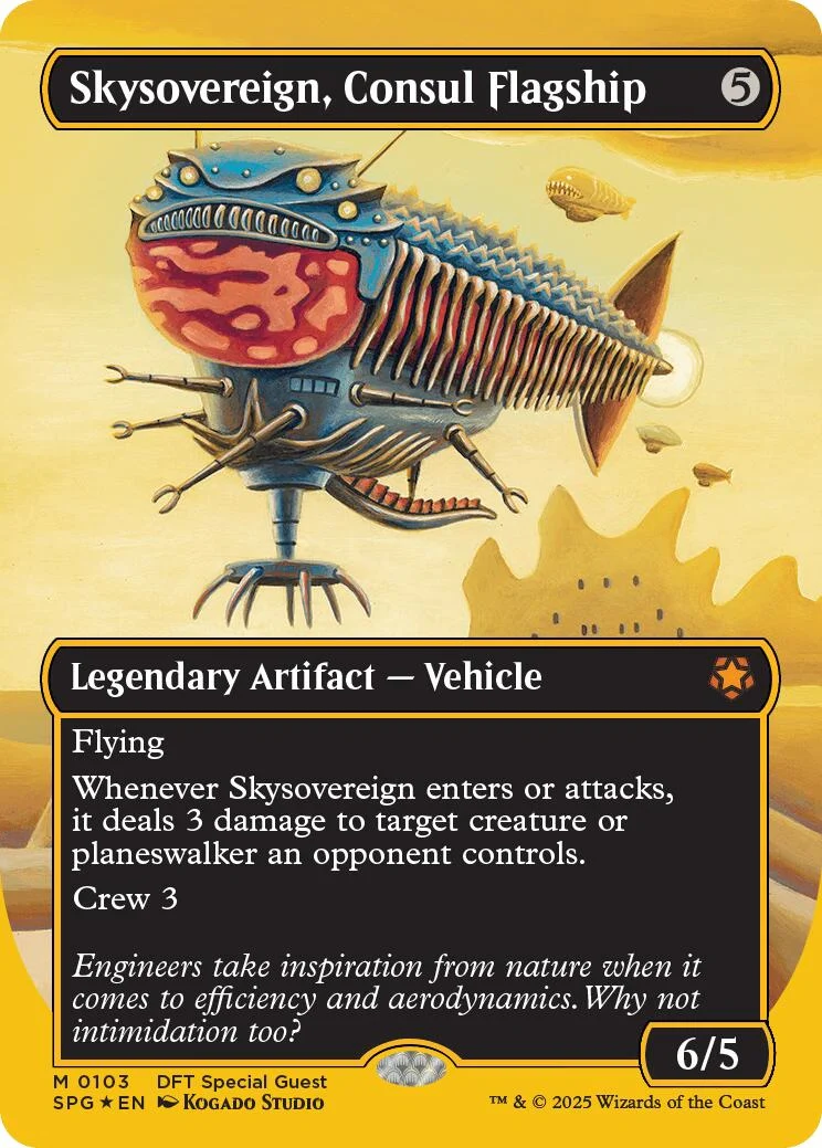 Skysovereign, Consul Flagship (First-Place Foil) (103) (Special Guests)