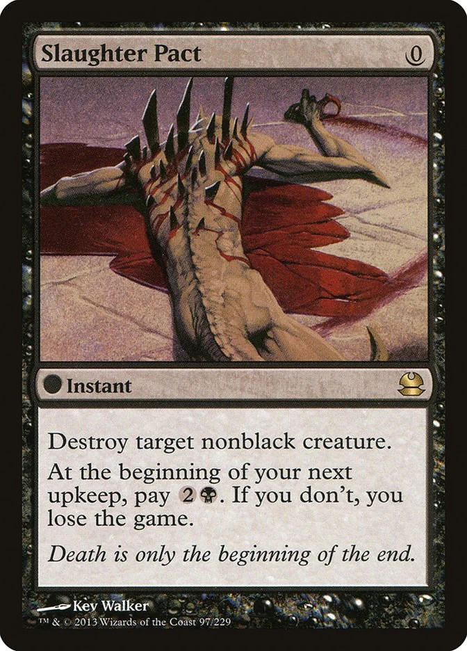 Slaughter Pact (97) (Modern Masters)
