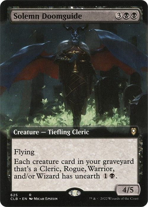 Solemn Doomguide (Extended Art) (625)