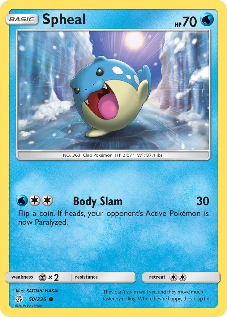 Spheal (50/236) (SM - Cosmic Eclipse)