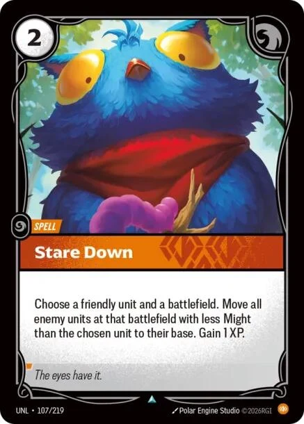 Stare Down (107/219) (Unleashed)