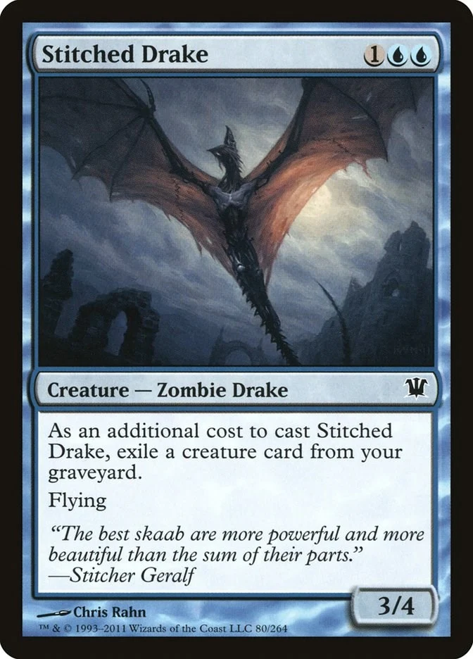 Stitched Drake (80) (Innistrad) (ISD)