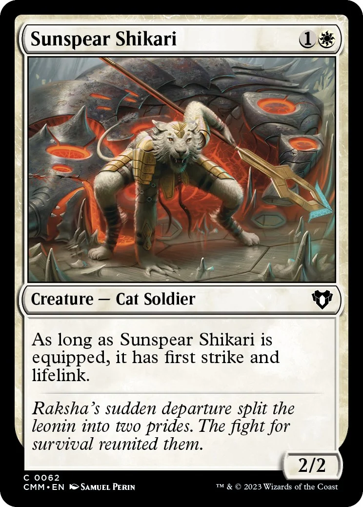 Sunspear Shikari (62) (Commander Masters)