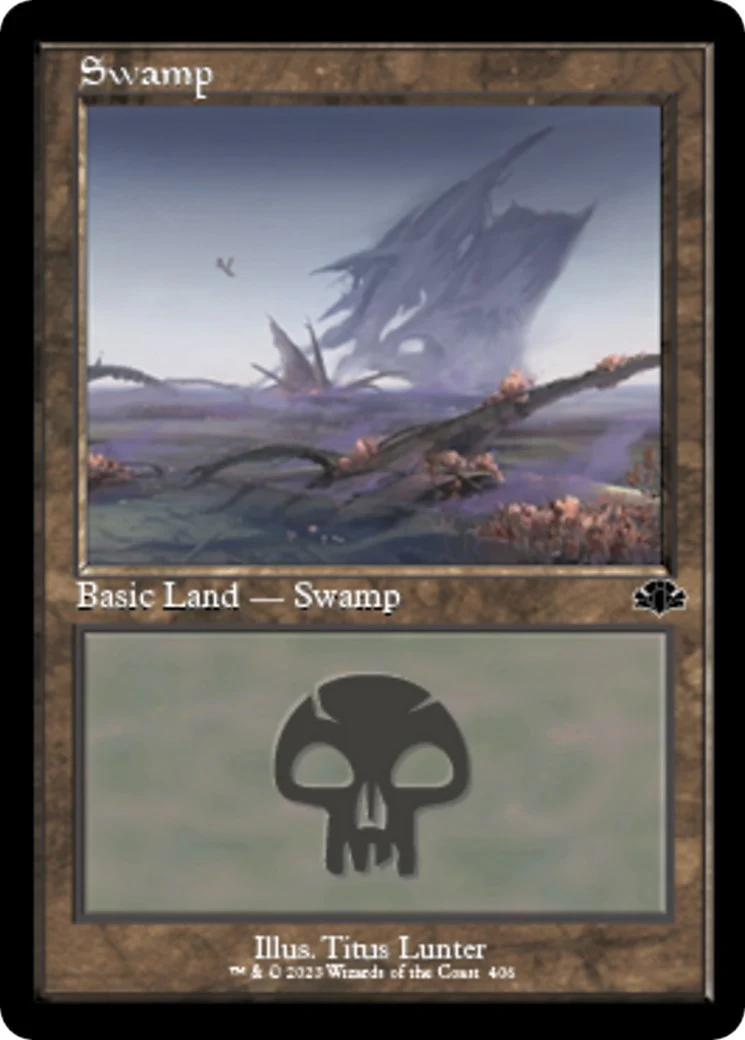 Swamp (406) (Retro Frame) (406)