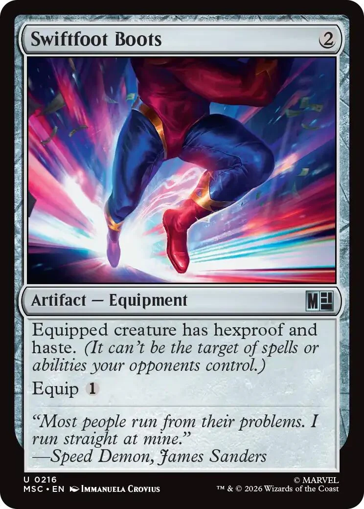Swiftfoot Boots (216) (Commander: Marvel Super Heroes)