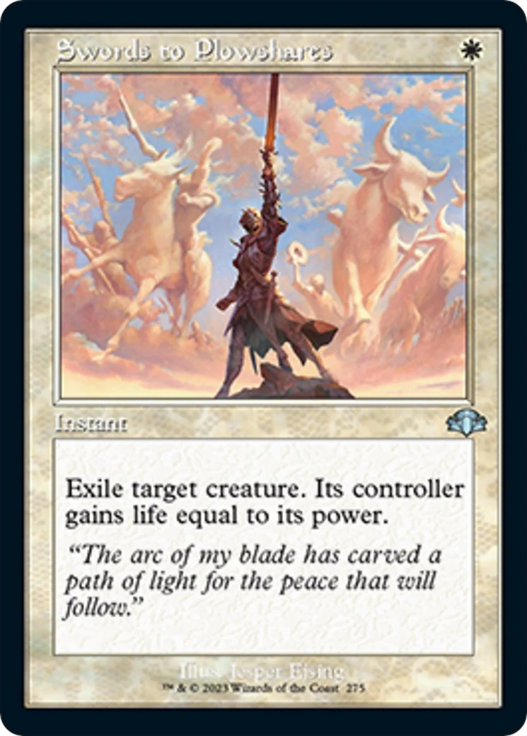Swords to Plowshares (Retro Frame) (275)