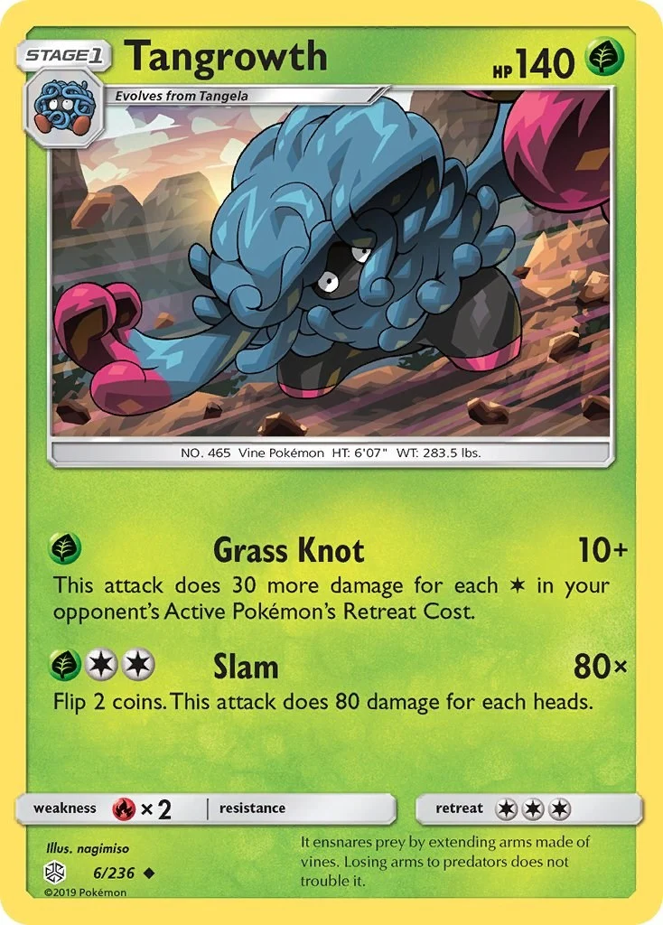 Tangrowth (6/236) (SM - Cosmic Eclipse)