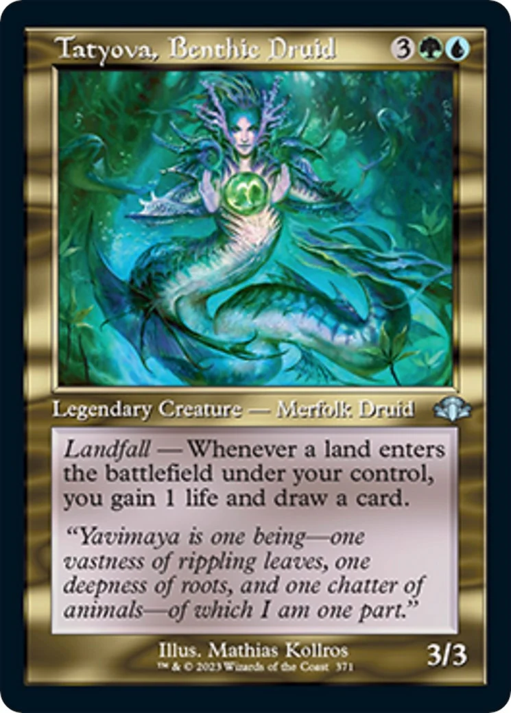 Tatyova, Benthic Druid (Retro Frame) (371)