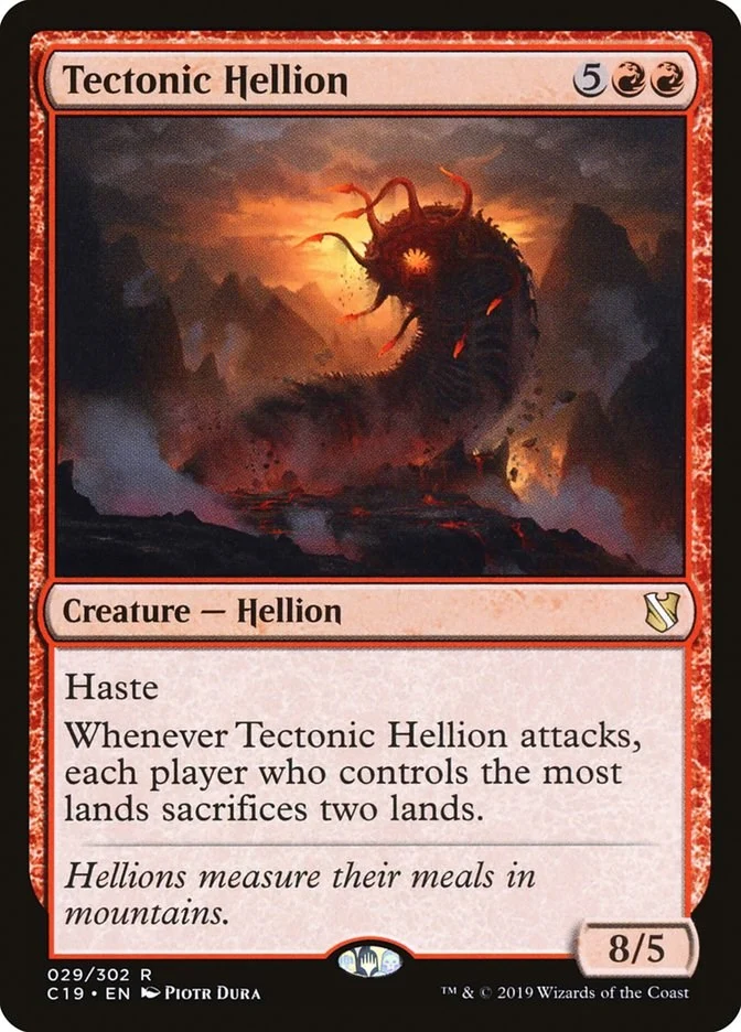 Tectonic Hellion (29) (Commander 2019)