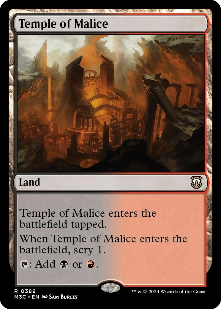 Temple of Malice (Ripple Foil) (389)