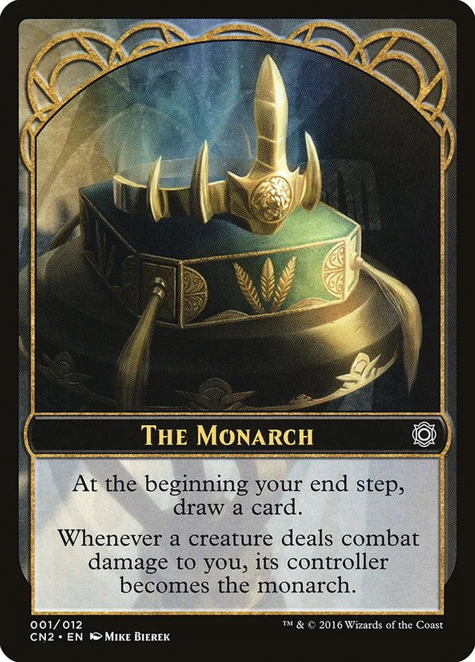 The Monarch Token (1) (Conspiracy: Take the Crown) (CN2)
