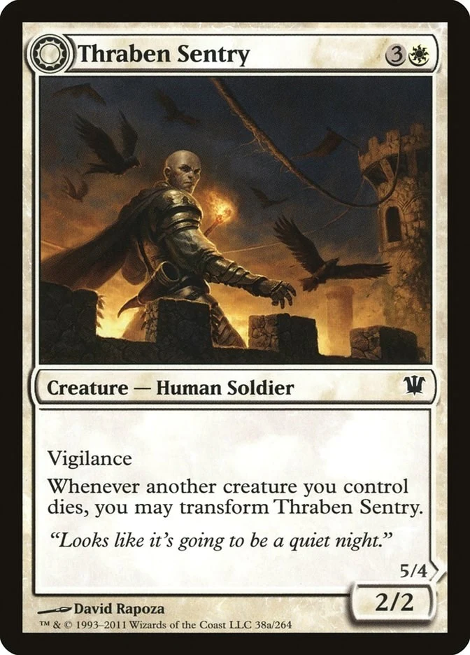 Thraben Sentry (38) (Innistrad) (ISD)