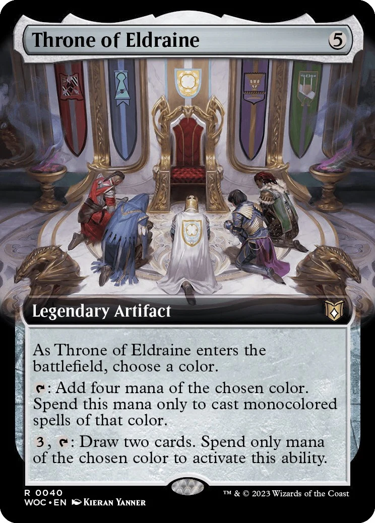 Throne of Eldraine (Extended Art) (40)