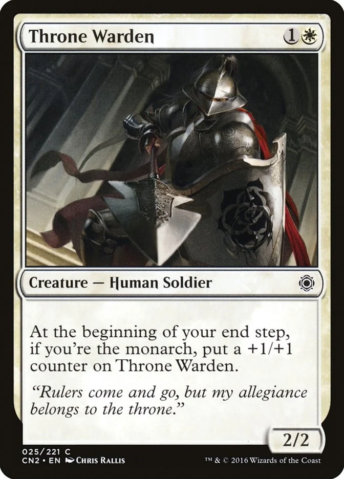 Throne Warden (25) (Conspiracy: Take the Crown) (CN2)