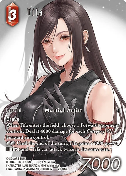 Tifa (Full Art) (28-013L) (Dreamlike Oceans)