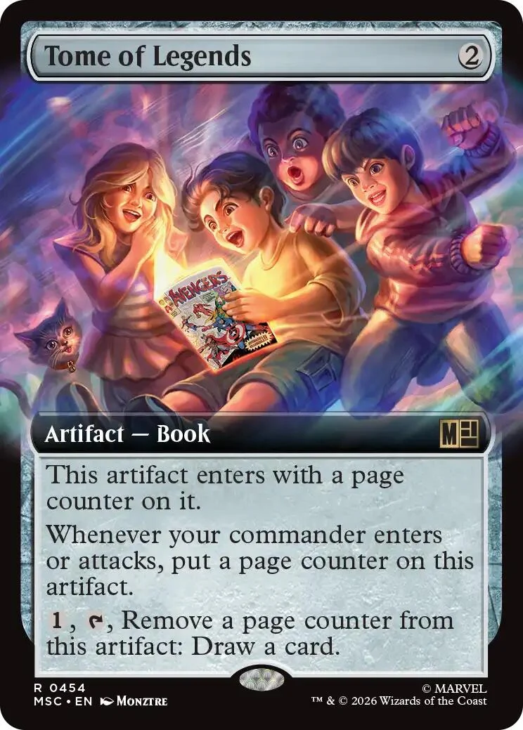 Tome of Legends (Extended Art) (454) (Commander: Marvel Super Heroes)