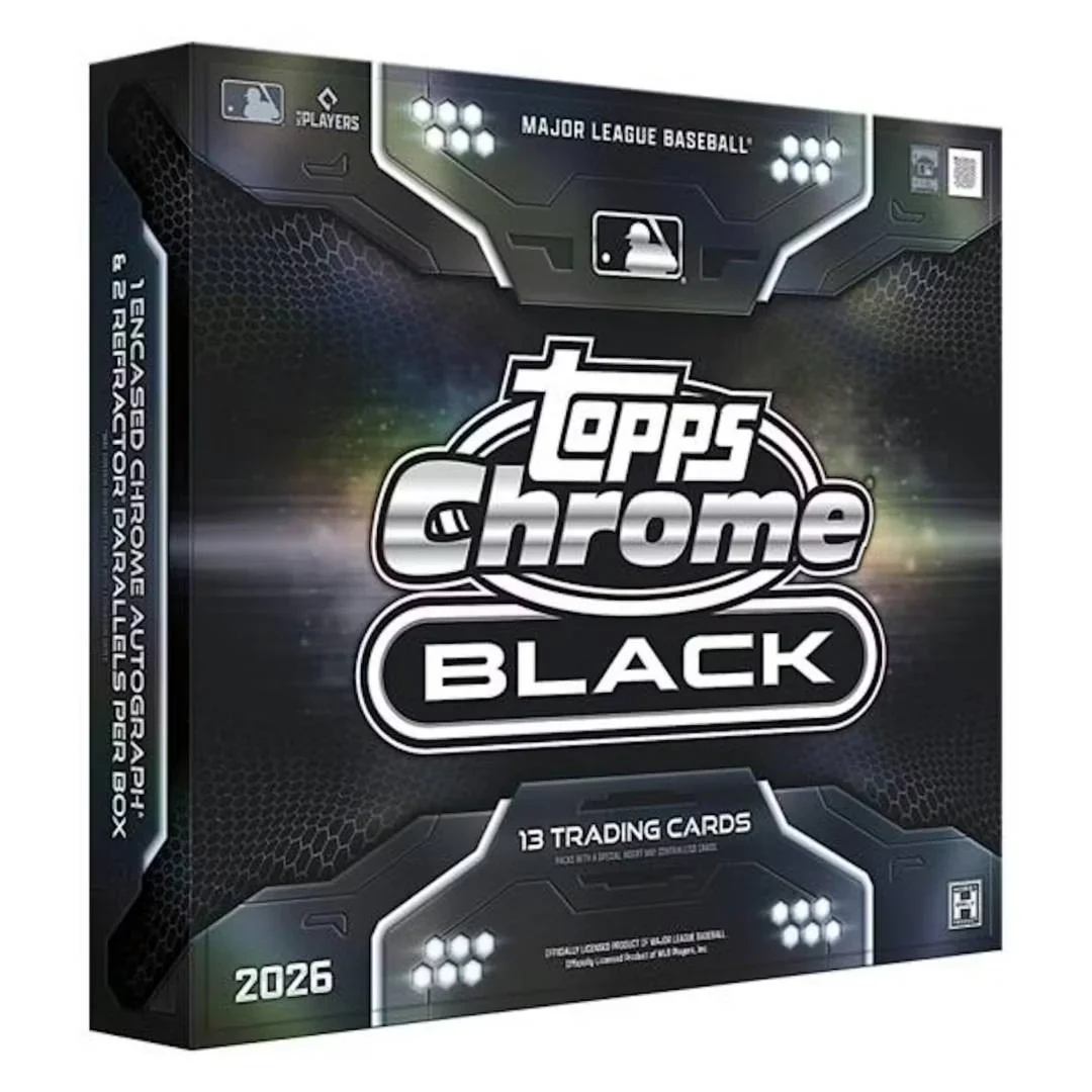 Topps 2026 Baseball Chrome Black