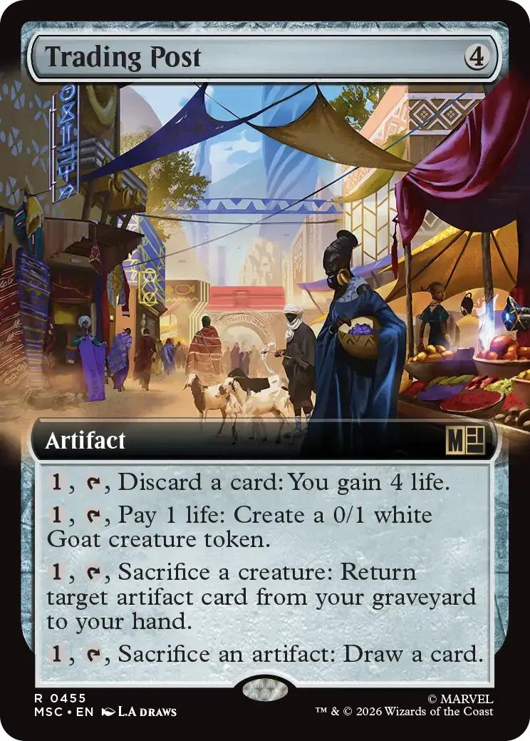 Trading Post (Extended Art) (455) (Commander: Marvel Super Heroes)