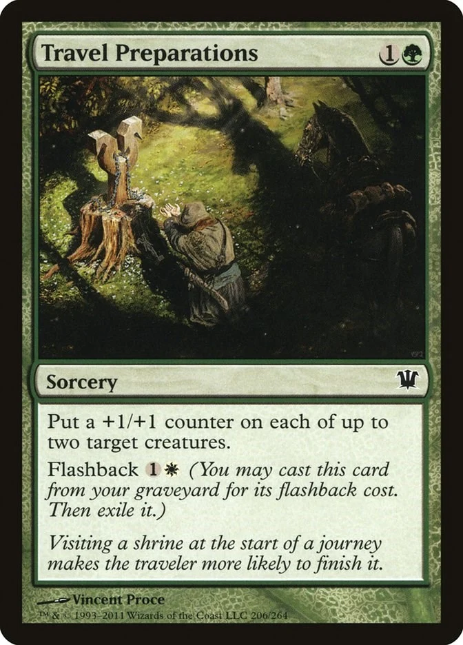 Travel Preparations (206) (Innistrad) (ISD)
