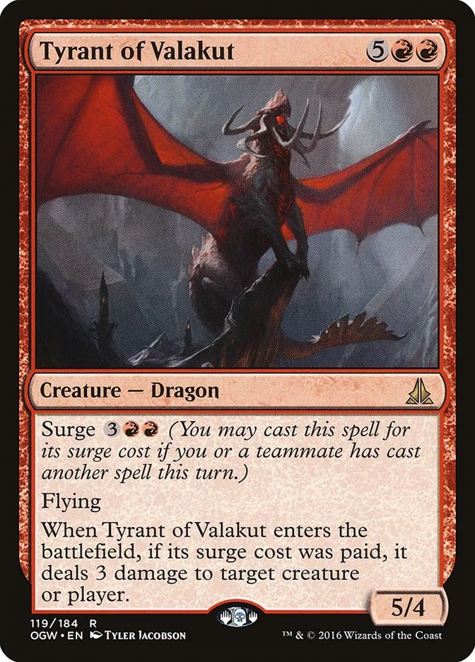 Tyrant of Valakut (119) (Oath of the Gatewatch) (OGW)
