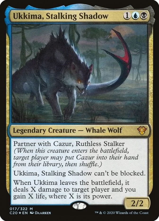 Ukkima, Stalking Shadow (17) (Commander 2020) (C20)