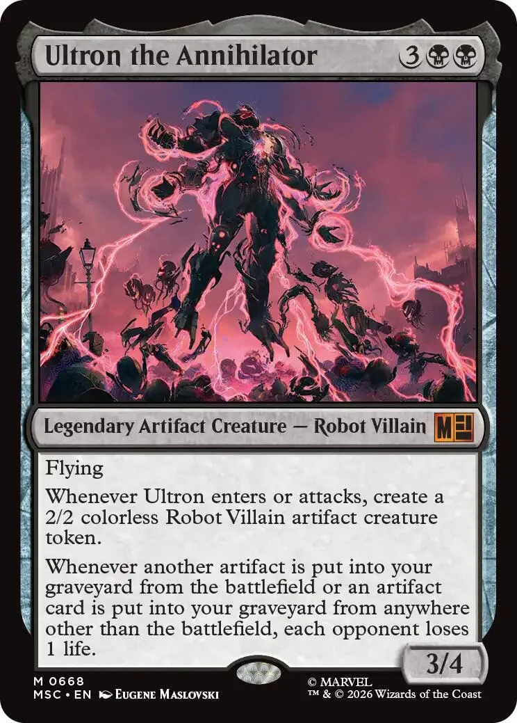 Ultron the Annihilator (668) (Commander: Marvel Super Heroes)
