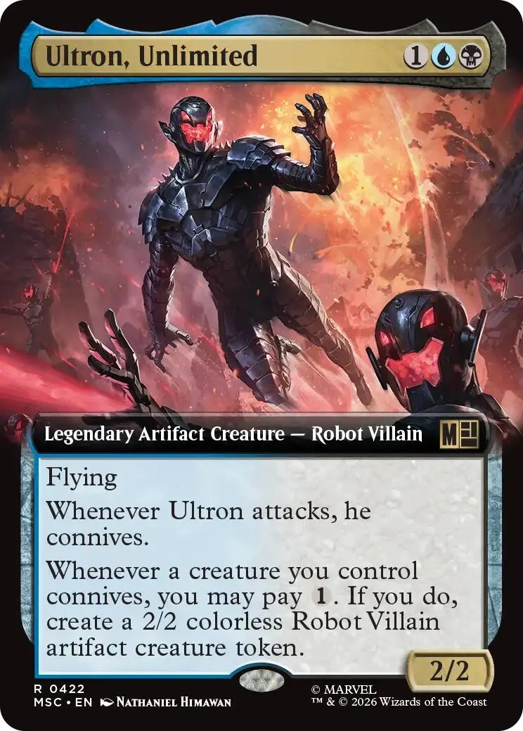 Ultron, Unlimited (Extended Art) (422) (Commander: Marvel Super Heroes)