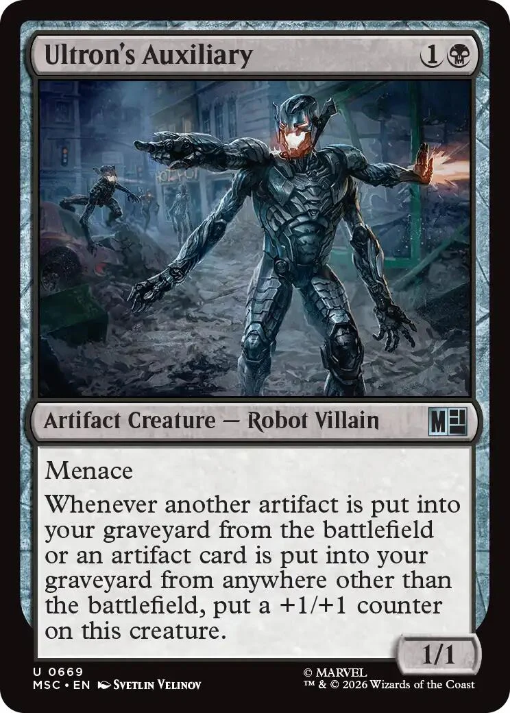 Ultron's Auxiliary (669) (Commander: Marvel Super Heroes)